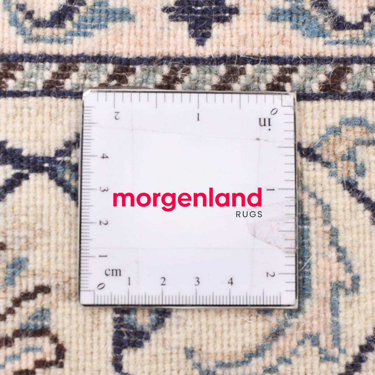 Dywan perski - Nain - 209 x 149 cm - jasnoszary