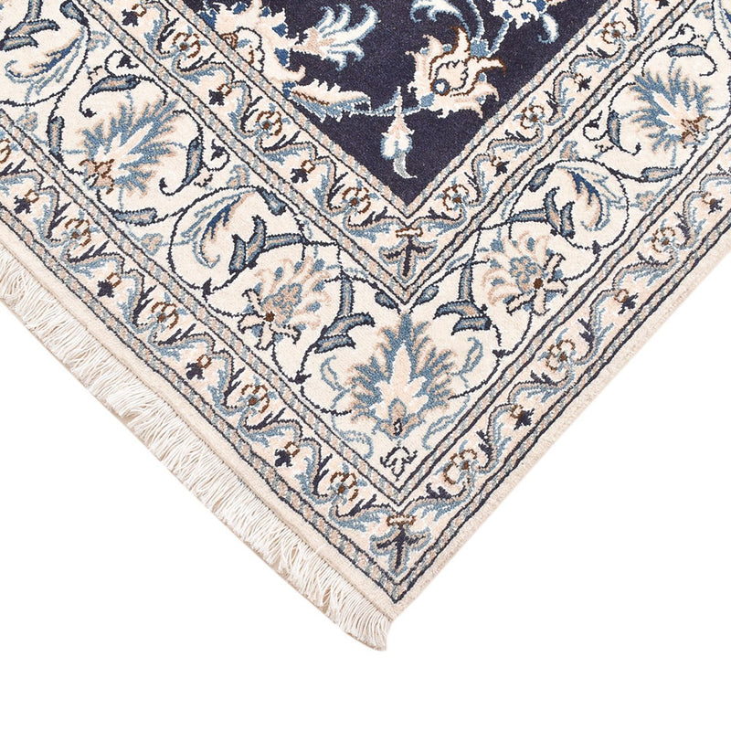 Dywan perski - Nain - 207 x 146 cm - ciemnoniebieski