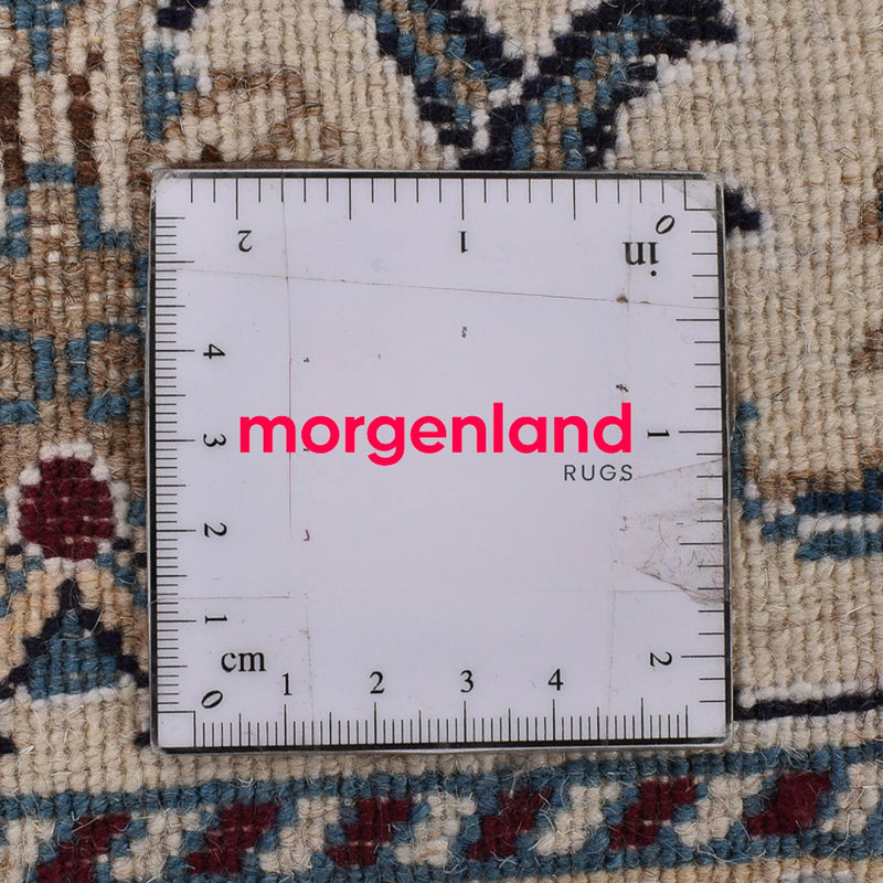 Dywan perski - Nain - 210 x 149 cm - ciemnoniebieski