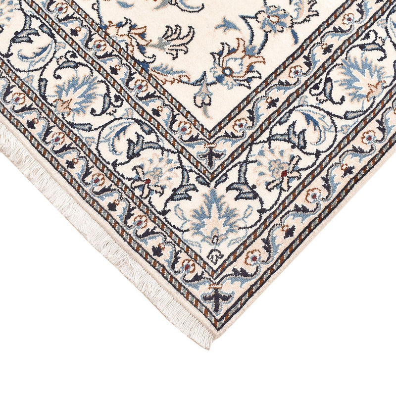 Dywan perski - Nain - 198 x 143 cm - jasny beż