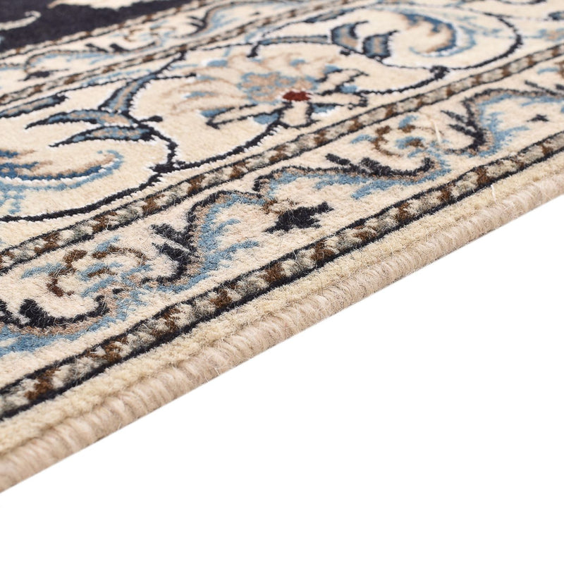 Dywan perski - Nain - 198 x 147 cm - ciemnoniebieski