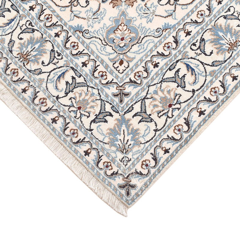 Dywan perski - Nain - 207 x 149 cm - jasny beż