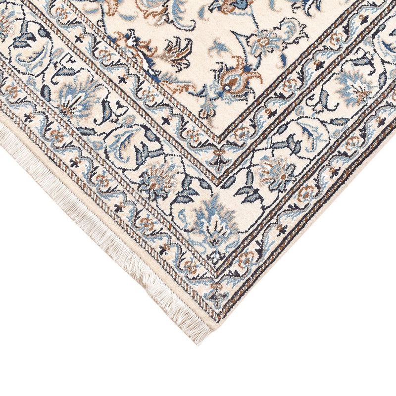 Dywan perski - Nain - 195 x 147 cm - jasny beż