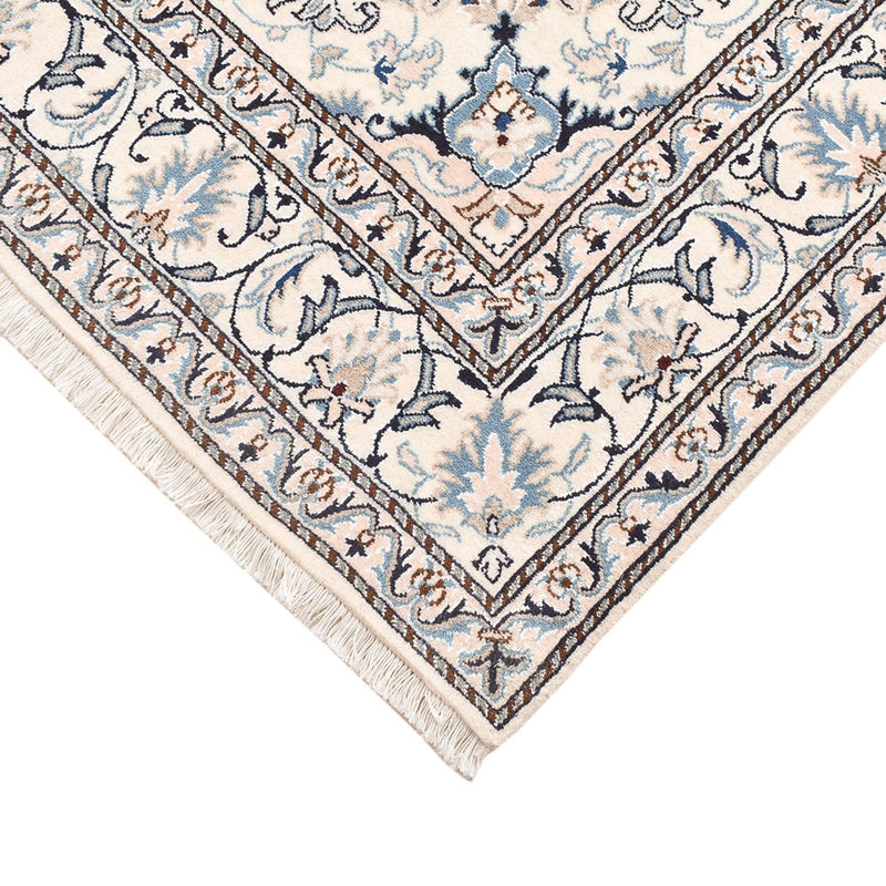 Dywan perski - Nain - 205 x 149 cm - niebieski