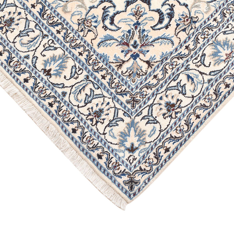 Dywan perski - Nain - 201 x 145 cm - jasny beż