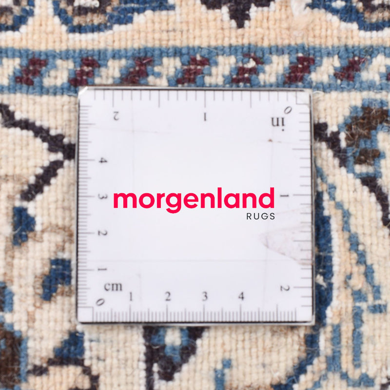 Dywan perski - Nain - 201 x 145 cm - jasny beż