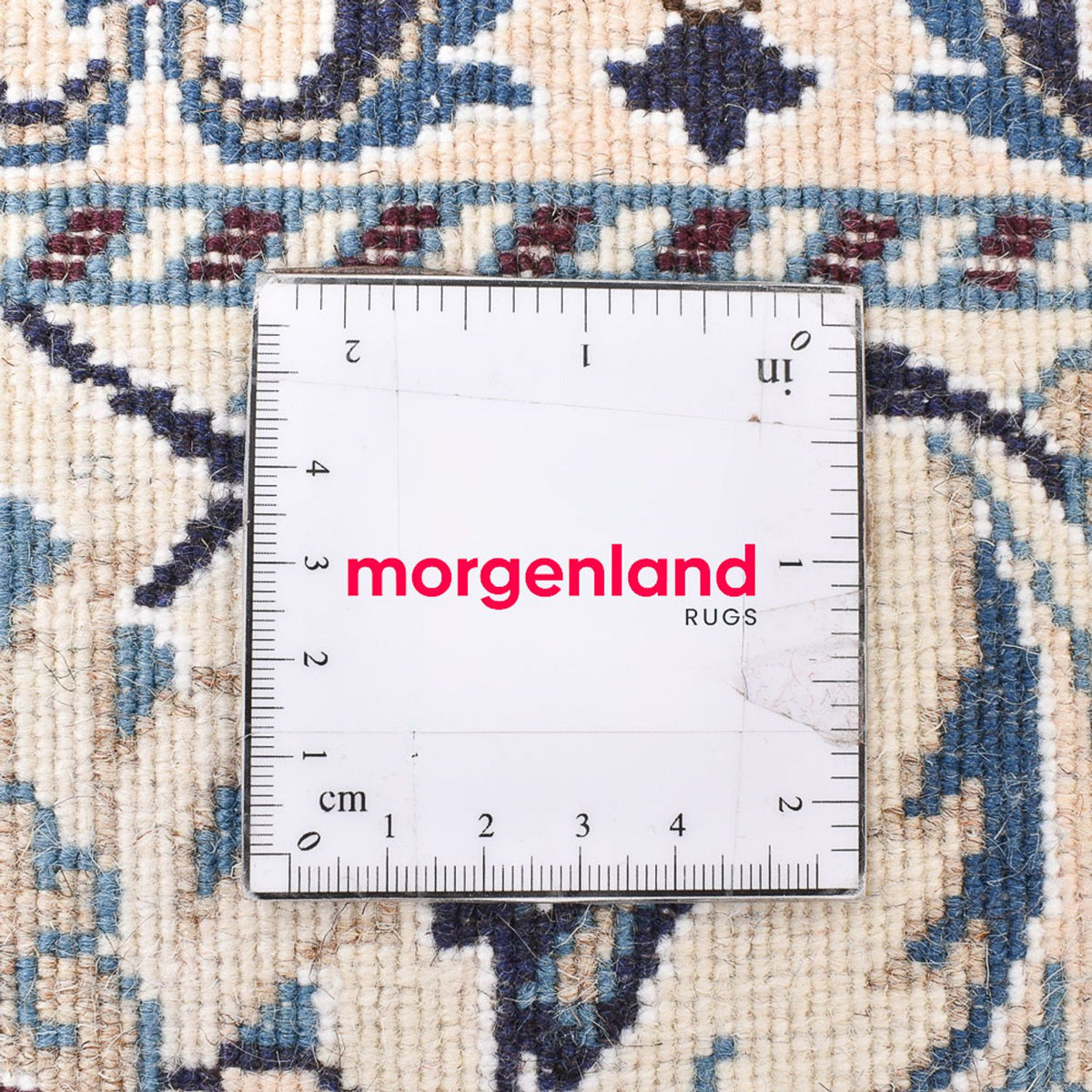 Dywan perski - Nain - 207 x 152 cm - jasny beż