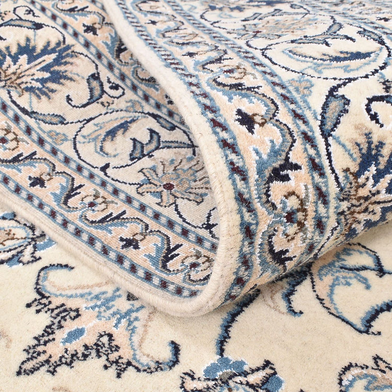 Dywan perski - Nain - 203 x 148 cm - jasny beż