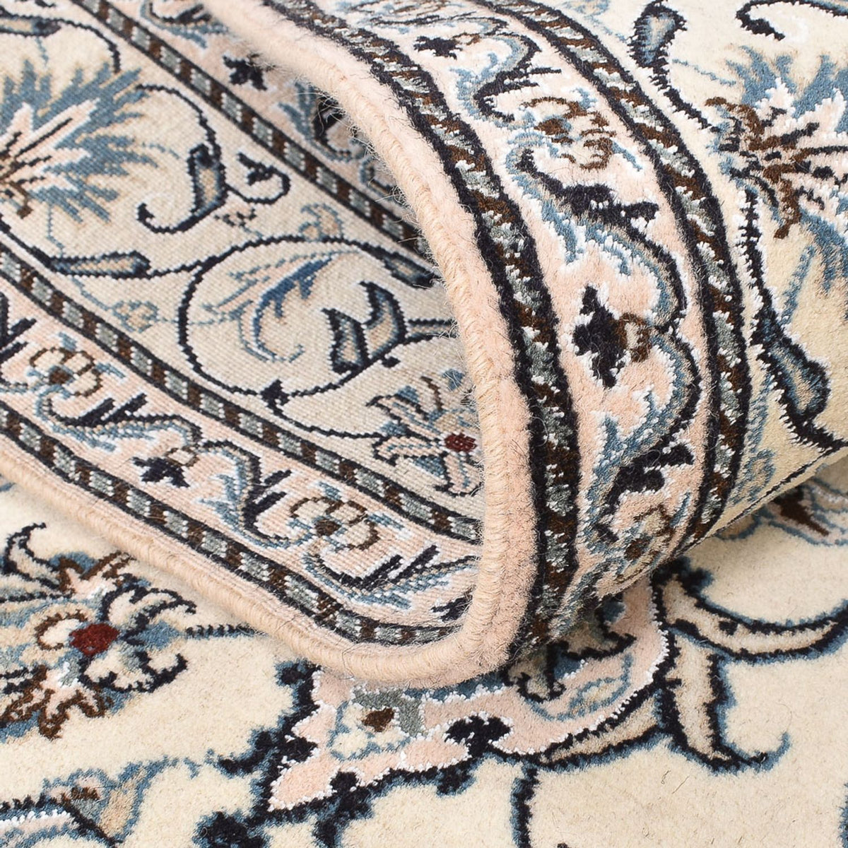 Dywan perski - Nain - 200 x 148 cm - jasny beż