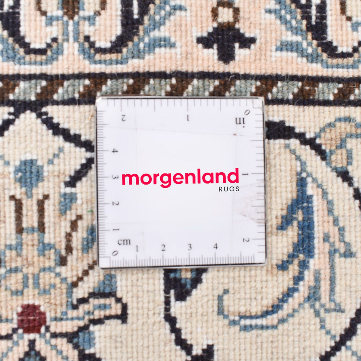 Dywan perski - Nain - 200 x 148 cm - jasny beż