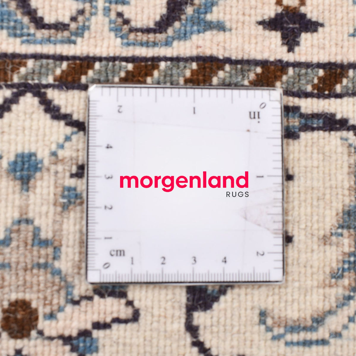 Dywan perski - Nain - 204 x 151 cm - jasny beż