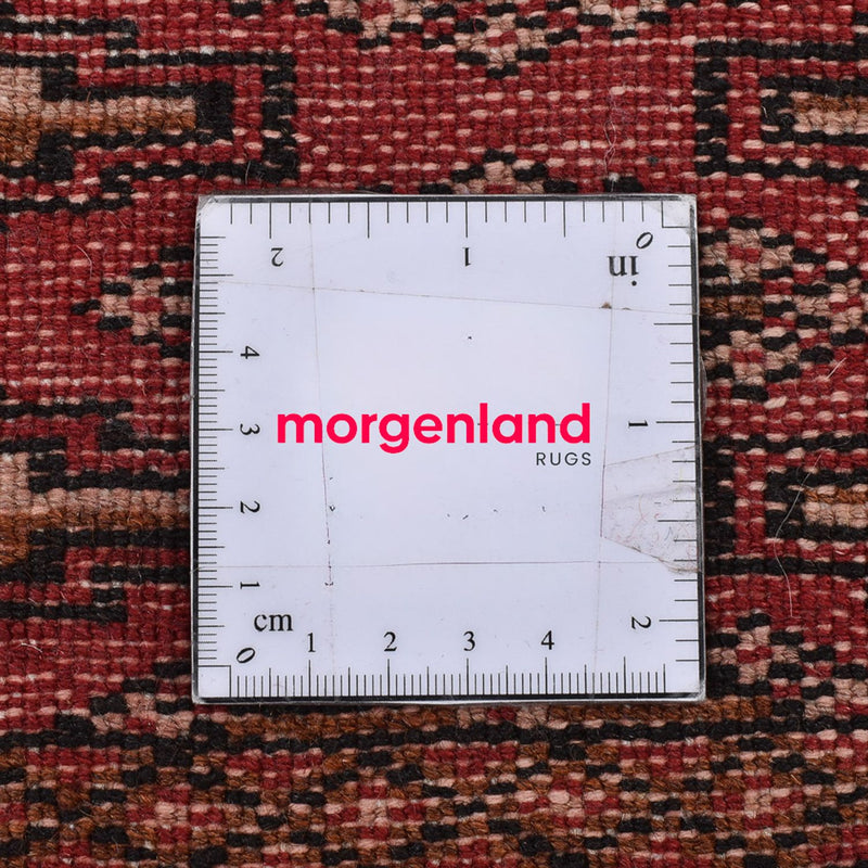 Dywan turkmeński - 131 x 100 cm - jasna czerwień