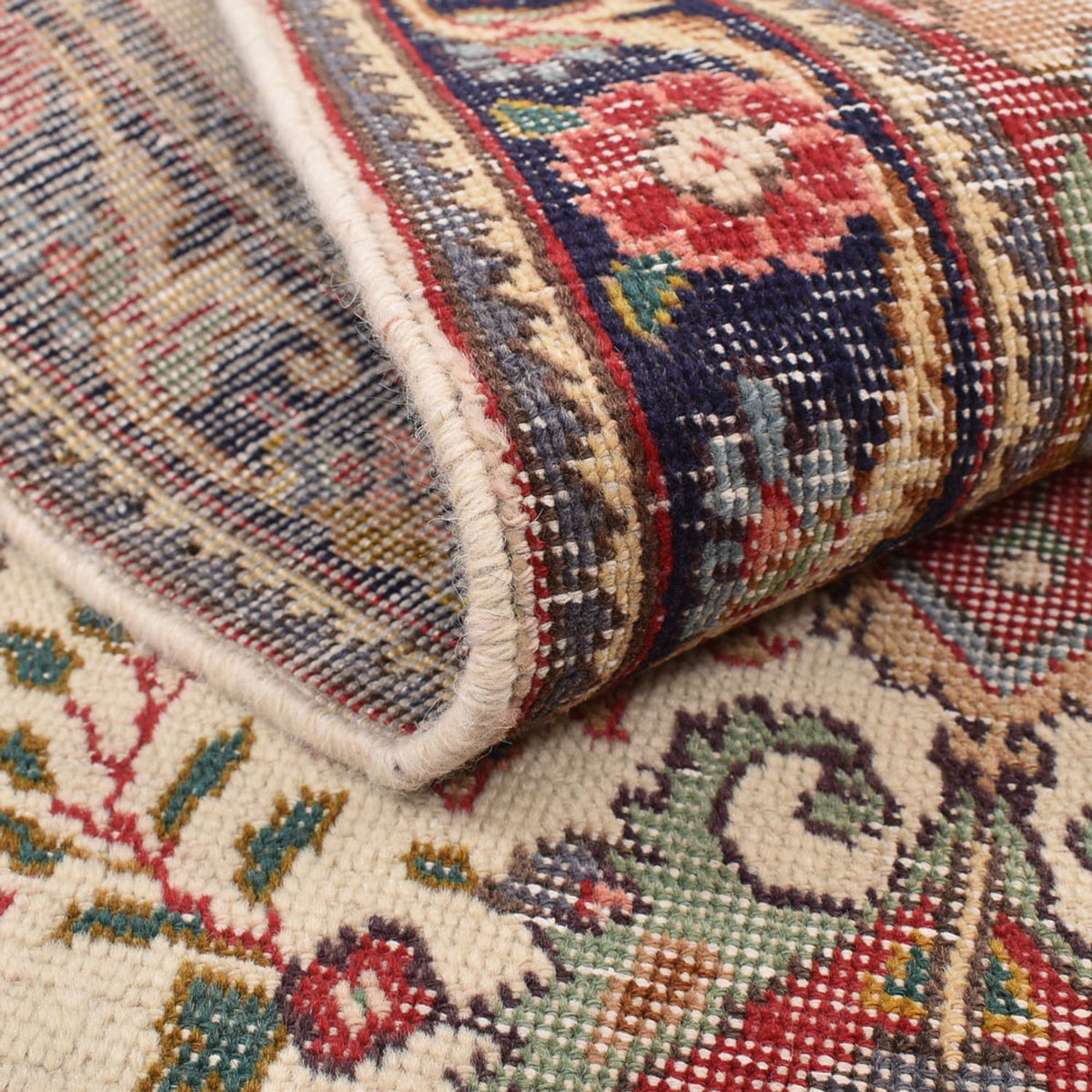 Dywan perski - Tabriz - 146 x 98 cm - wielokolorowy