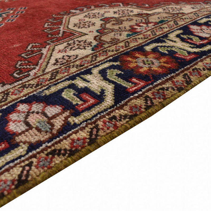 Biegacz Dywan perski - Tabriz - 340 x 96 cm - czerwony