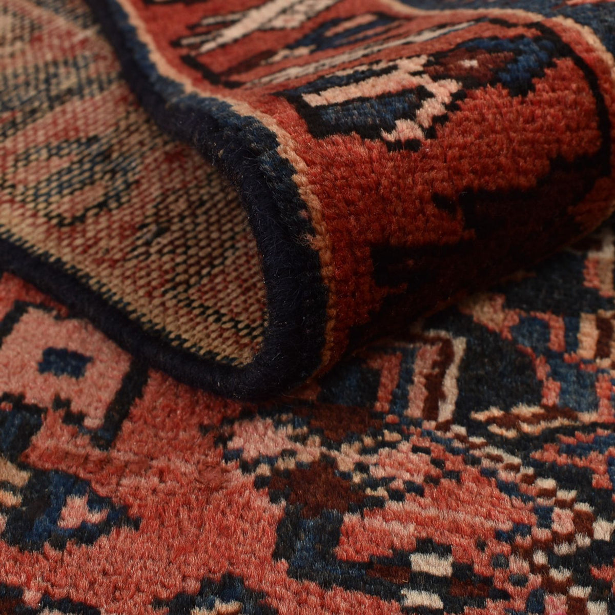 Biegacz Dywan perski - Bijar - 288 x 104 cm - czerwony