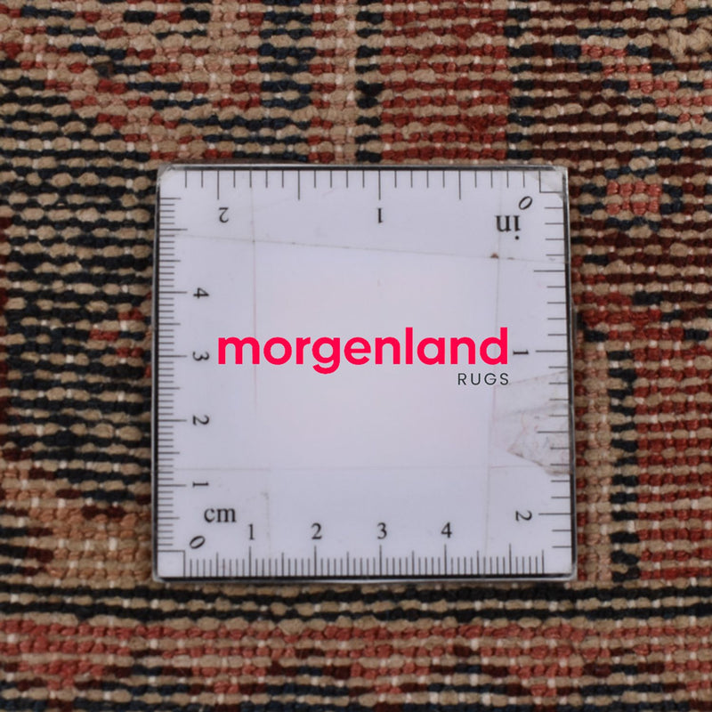 Biegacz Dywan perski - Bijar - 288 x 104 cm - czerwony