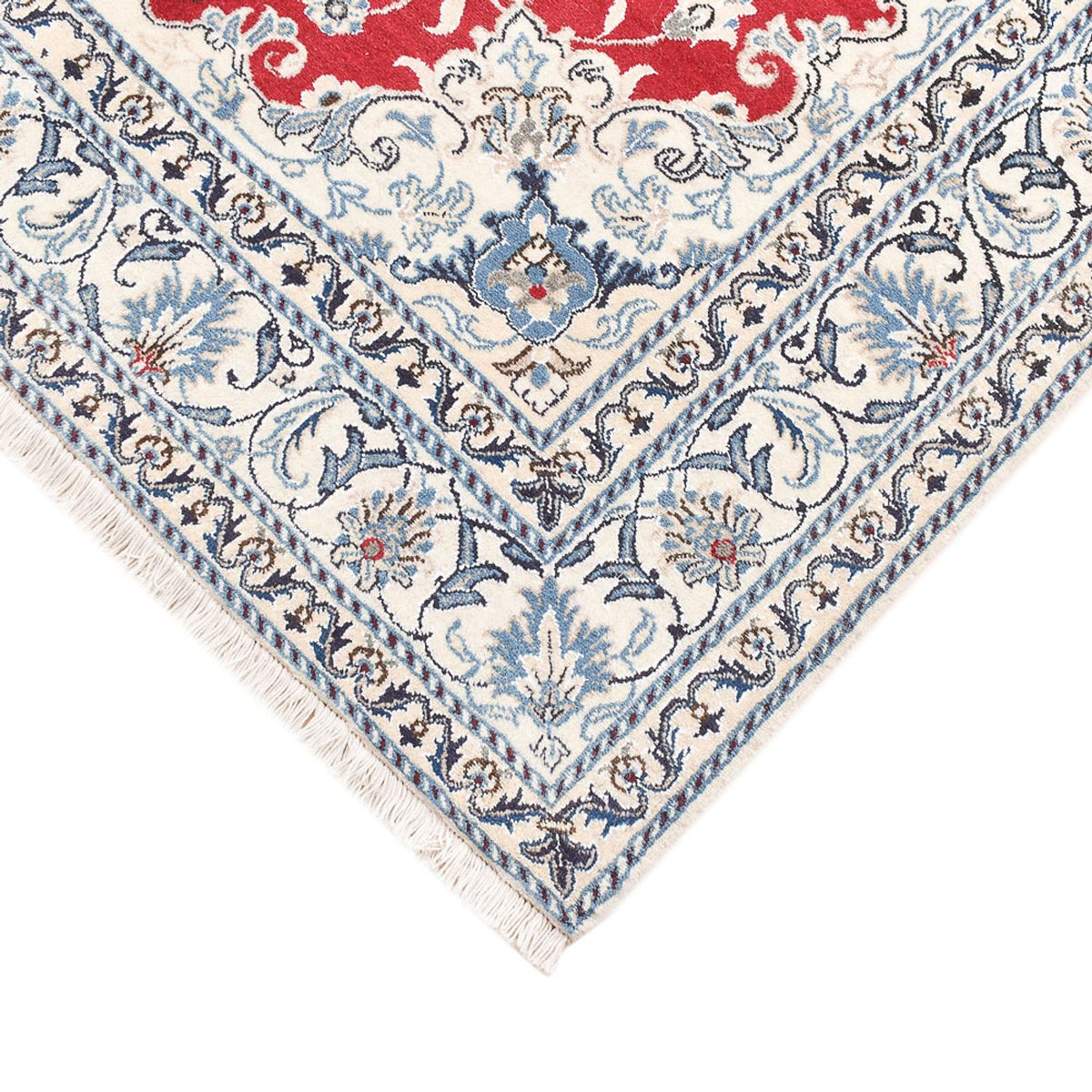 Dywan perski - Nain - 200 x 149 cm - czerwony