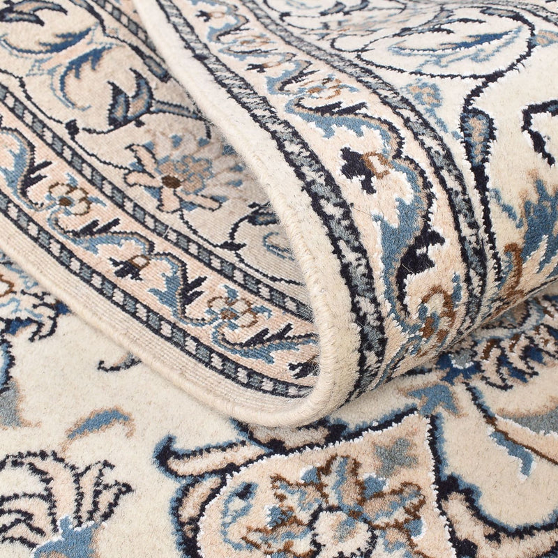 Dywan perski - Nain - 200 x 144 cm - jasny beż