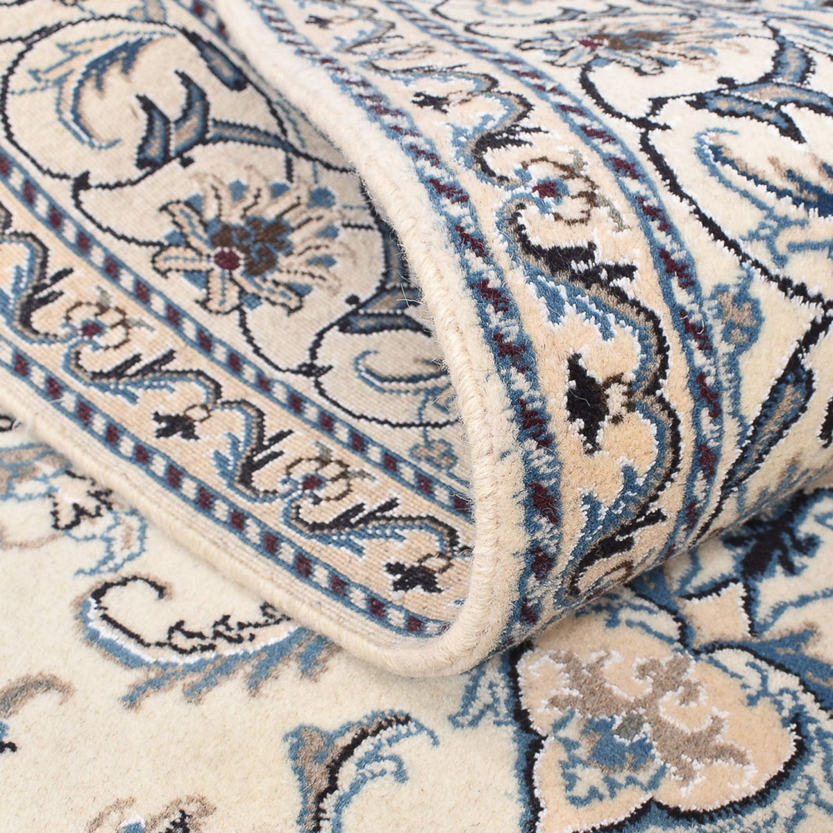 Dywan perski - Nain - 200 x 152 cm - jasny beż