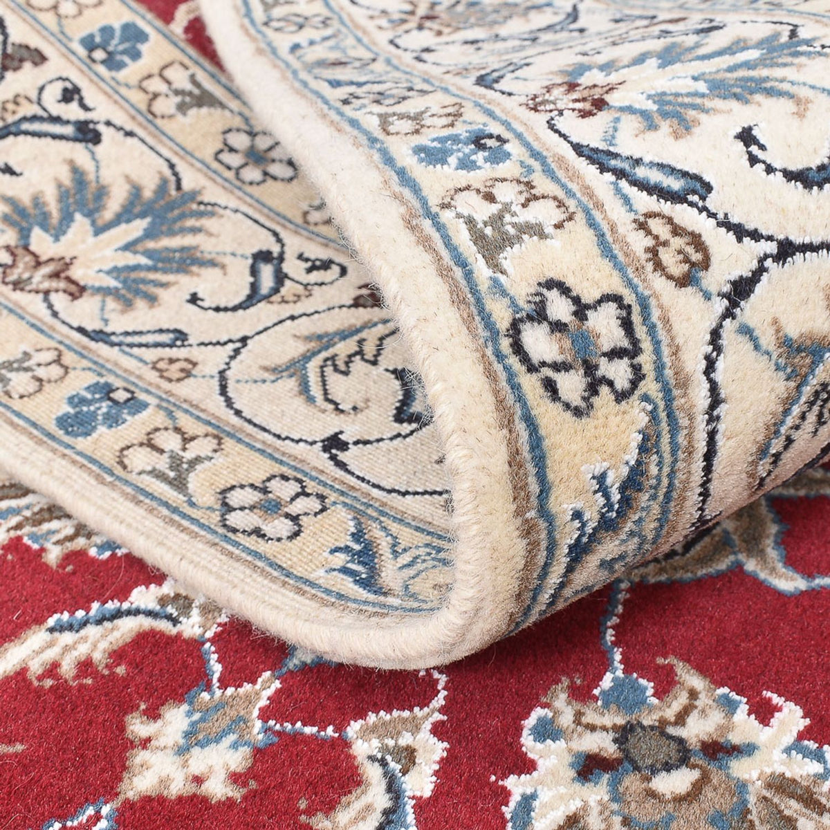 Dywan perski - Nain - 197 x 150 cm - czerwony