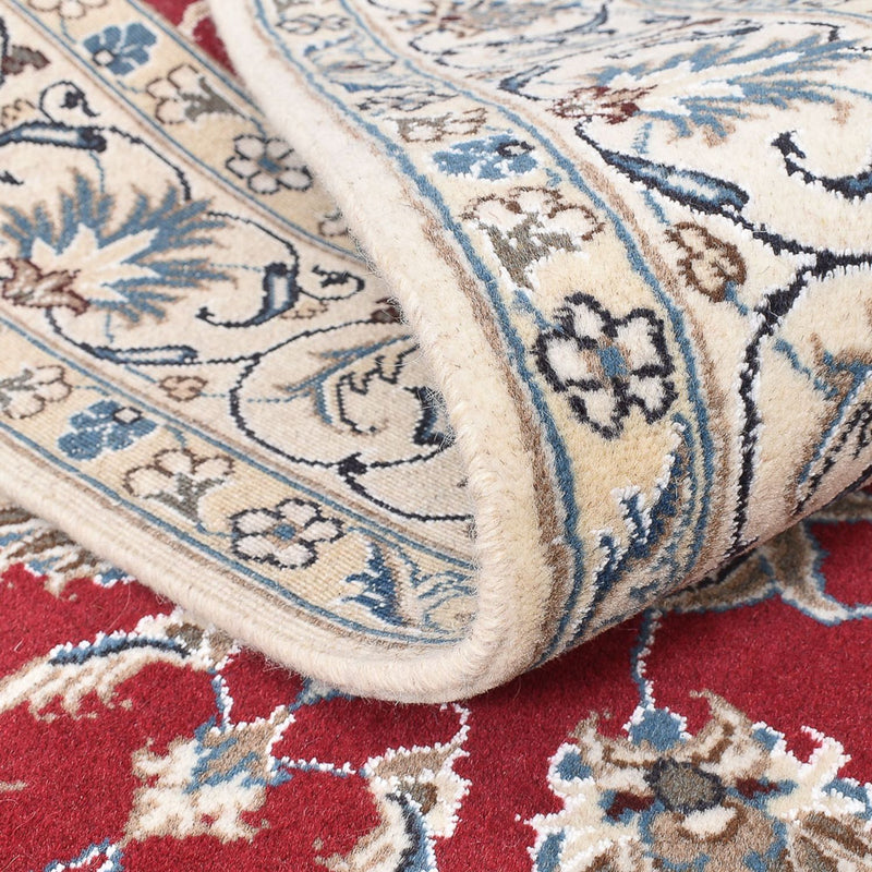 Dywan perski - Nain - 197 x 150 cm - czerwony