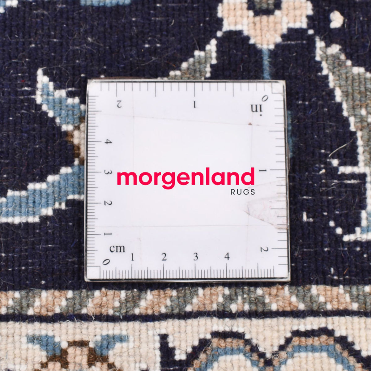 Dywan perski - Nain - 140 x 87 cm - ciemnoniebieski