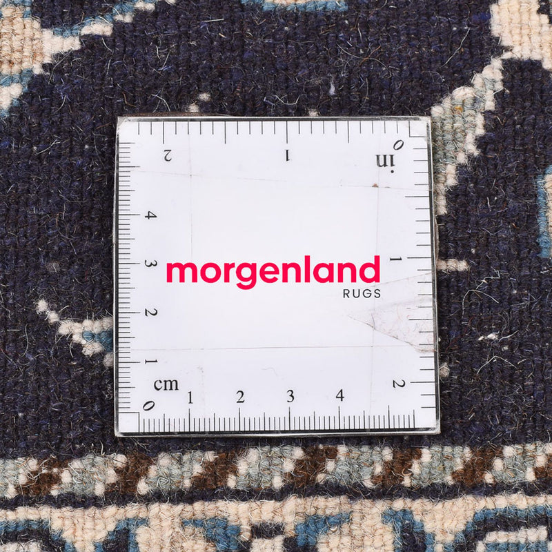 Dywan perski - Nain - 141 x 90 cm - ciemnoniebieski