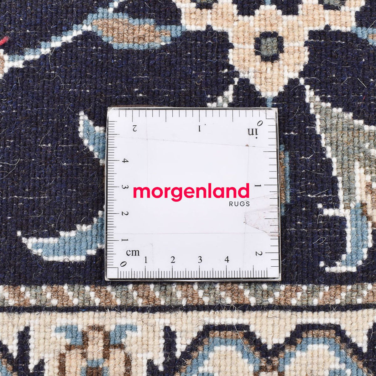 Dywan perski - Nain - 140 x 89 cm - ciemnoniebieski