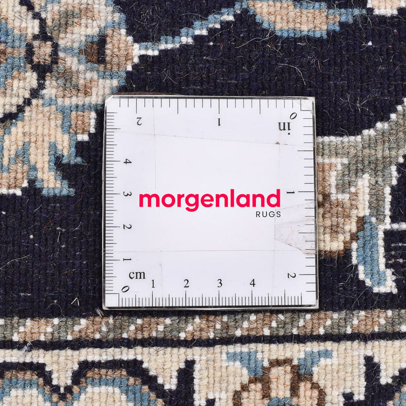 Dywan perski - Nain - 143 x 90 cm - ciemnoniebieski