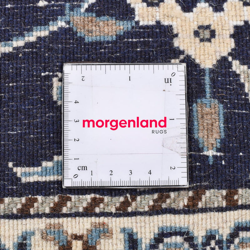 Dywan perski - Nain - 140 x 87 cm - ciemny beż