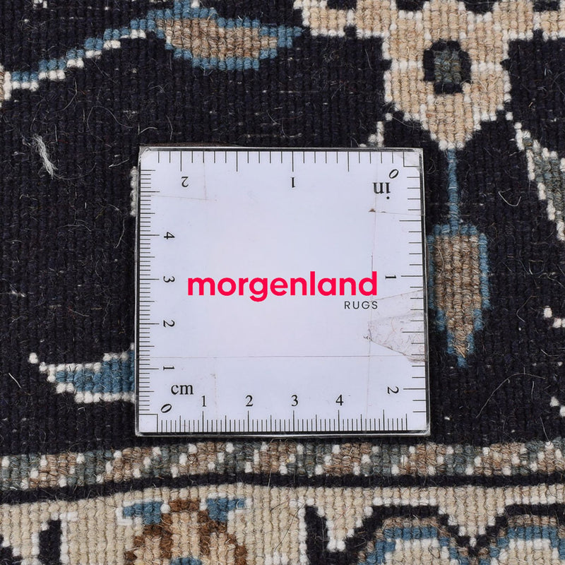 Dywan perski - Nain - 145 x 87 cm - ciemny beż