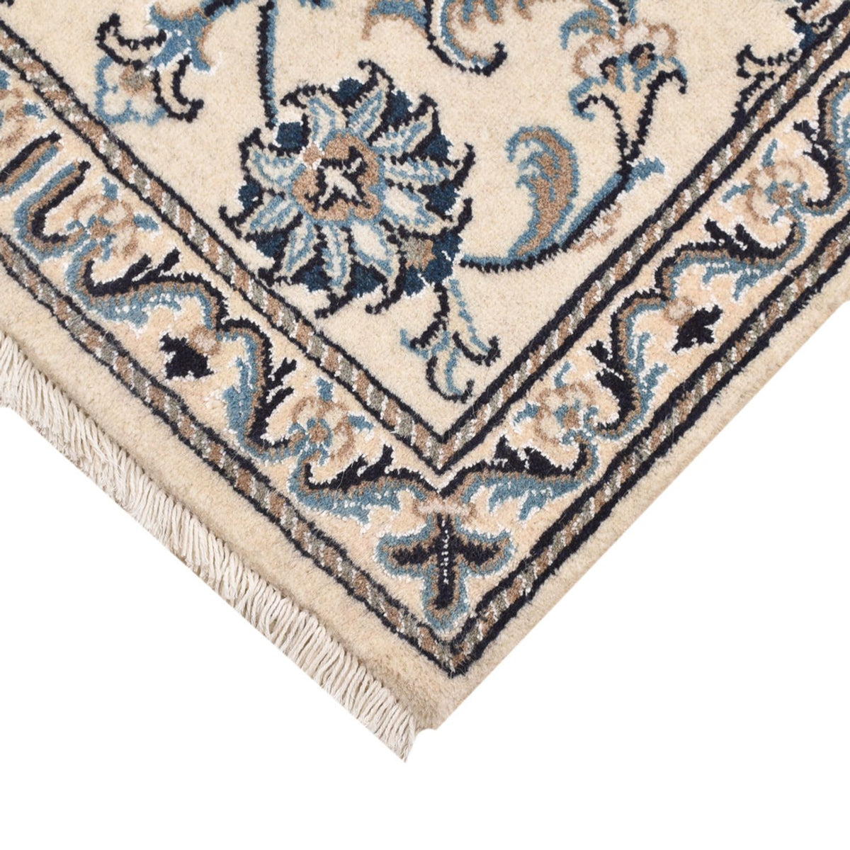 Dywan perski - Nain - 90 x 60 cm - biały