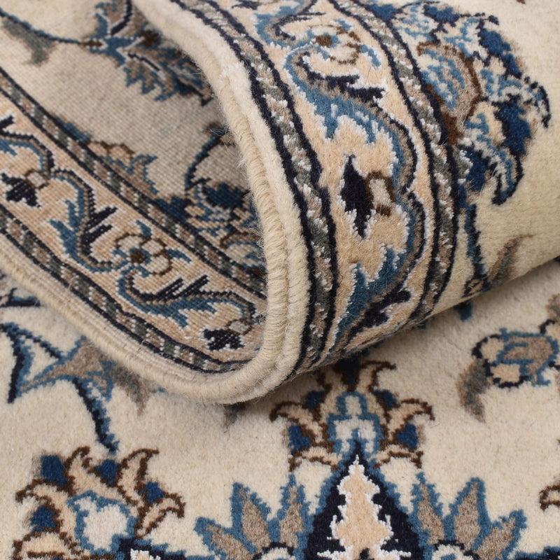 Biegacz Dywan perski - Nain - 295 x 77 cm - biały