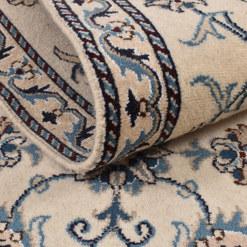 Biegacz Dywan perski - Nain - 288 x 78 cm - beżowy