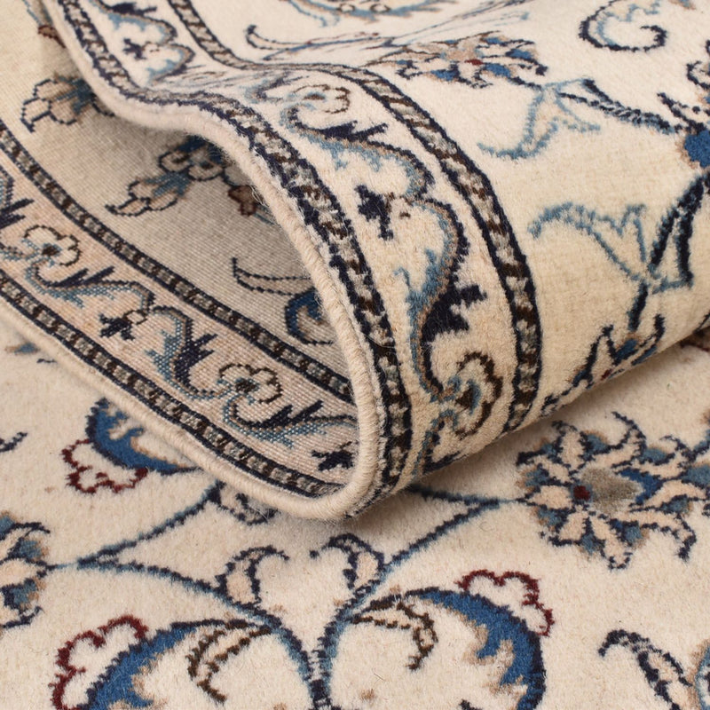 Biegacz Dywan perski - Nain - 377 x 79 cm - beżowy