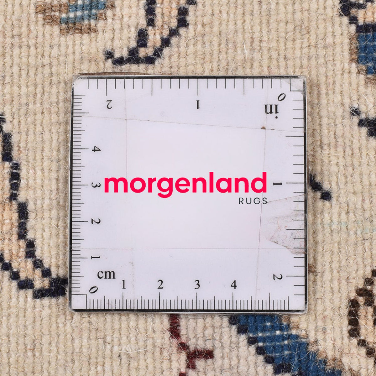 Biegacz Dywan perski - Nain - 377 x 79 cm - beżowy