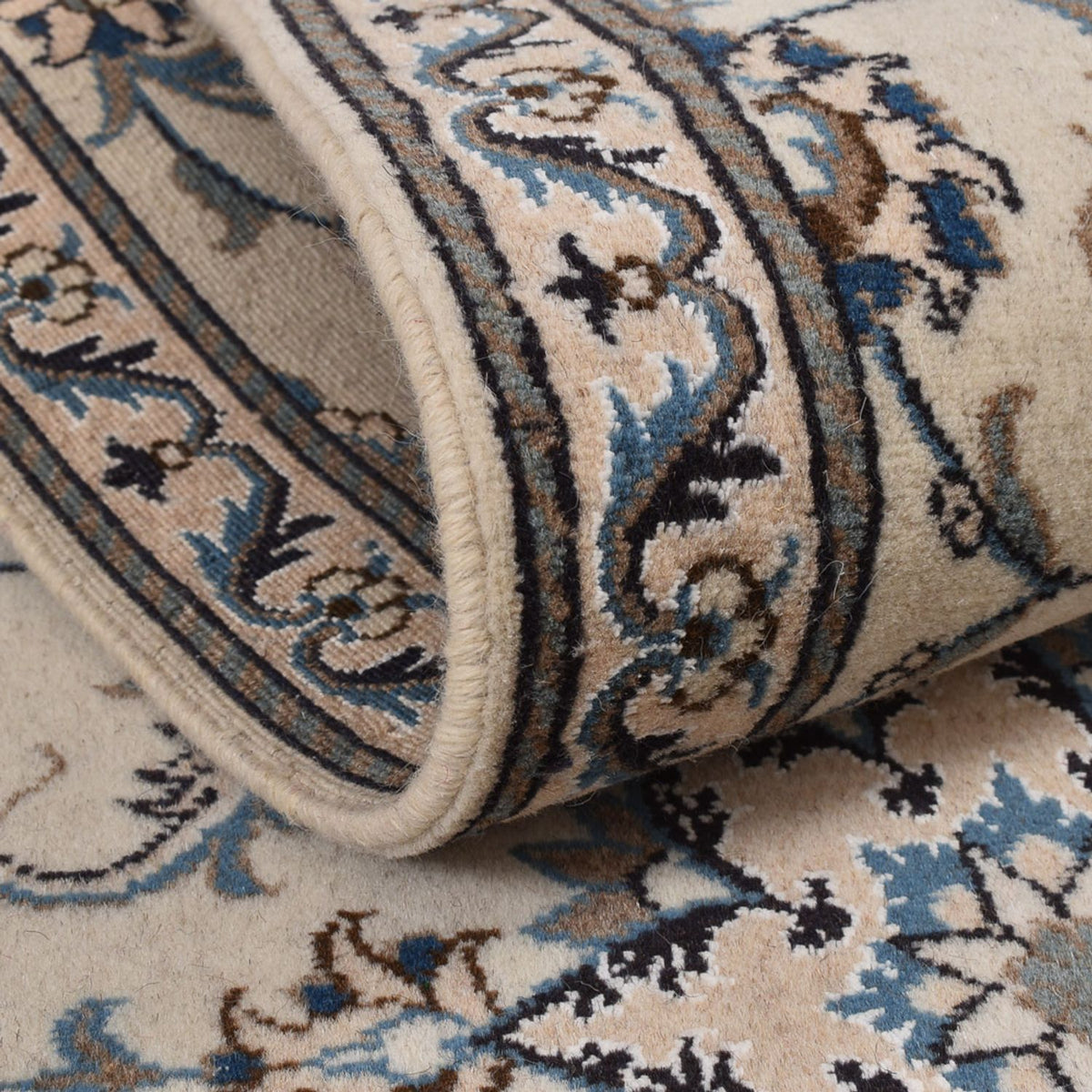 Biegacz Dywan perski - Nain - 292 x 75 cm - beżowy