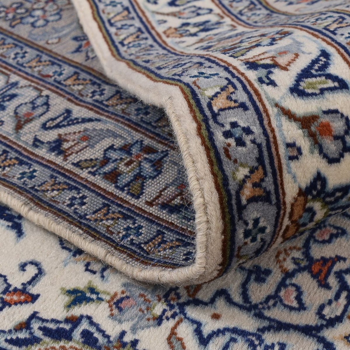 Dywan perski - Keshan - 350 x 242 cm - szary