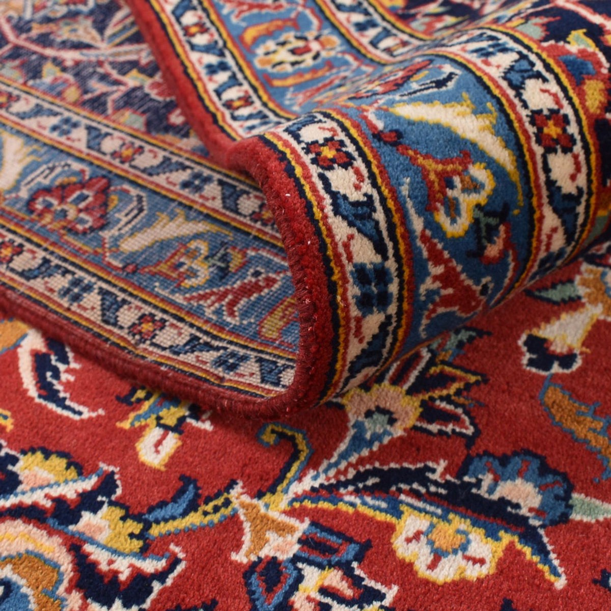 Dywan perski - Keshan - 392 x 264 cm - czerwony