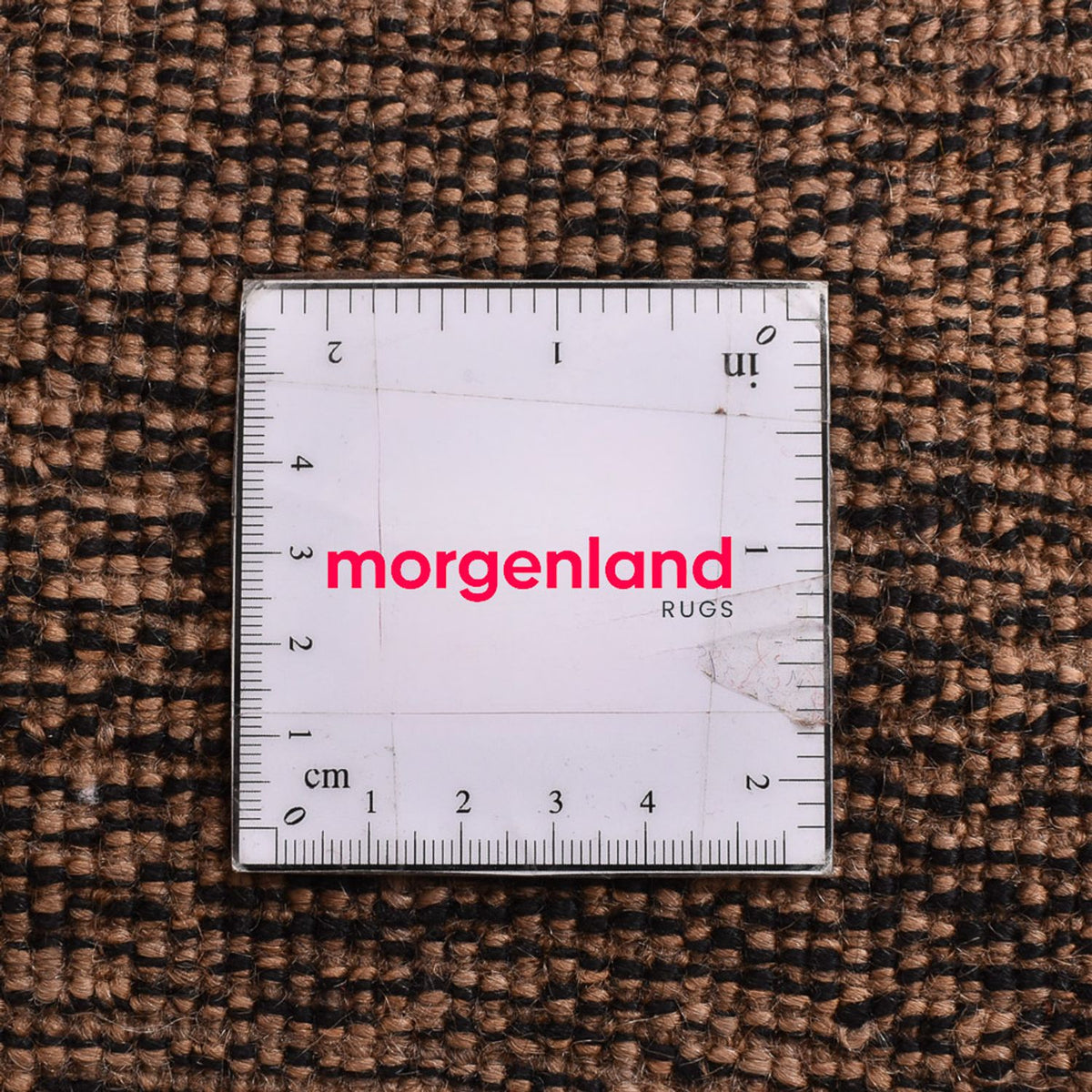 Dywan Gabbeh - perski - 122 x 61 cm - ciemny beż