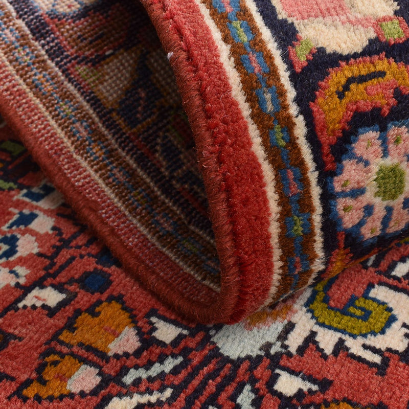 Perski dywan - Nomadyczny - 142 x 76 cm - czerwony