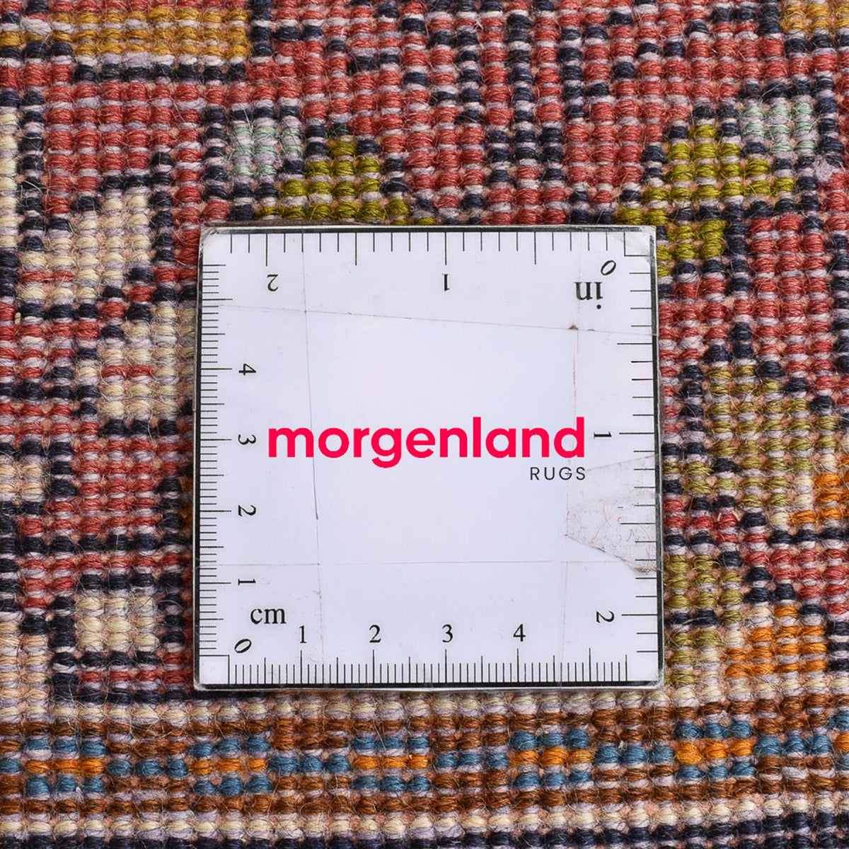 Perski dywan - Nomadyczny - 142 x 76 cm - czerwony