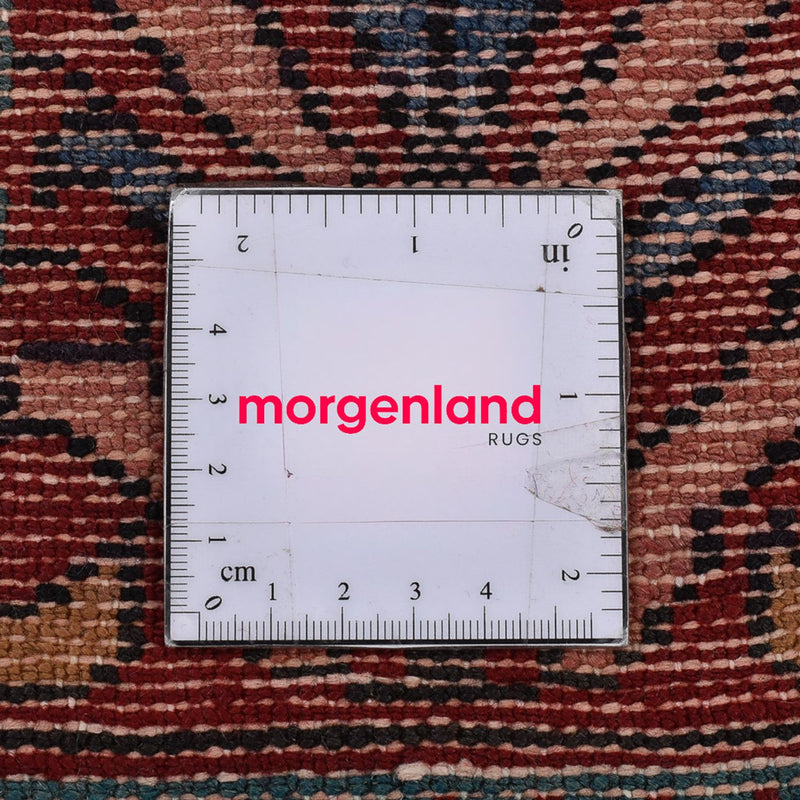 Perski dywan - Nomadyczny - 131 x 72 cm - czerwony