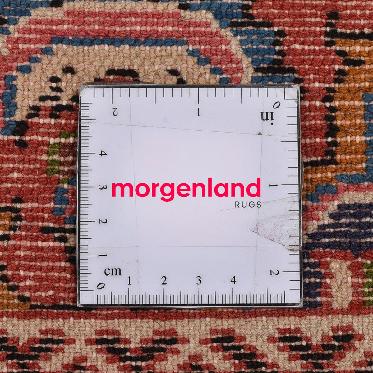 Perski dywan - Nomadyczny - 126 x 71 cm - jasna czerwień