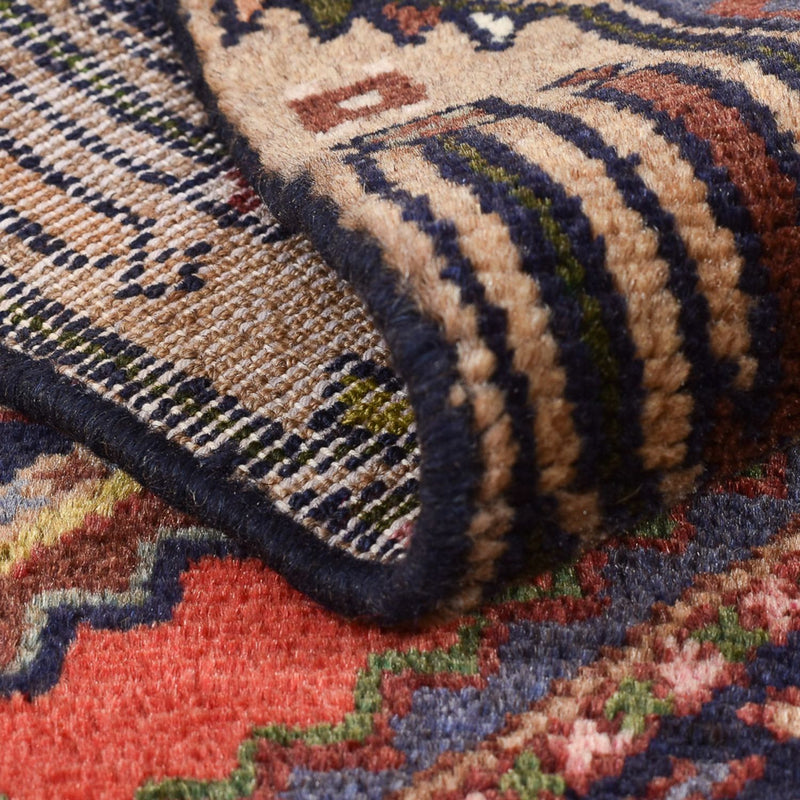 Perski dywan - Nomadyczny - 119 x 70 cm - czerwony