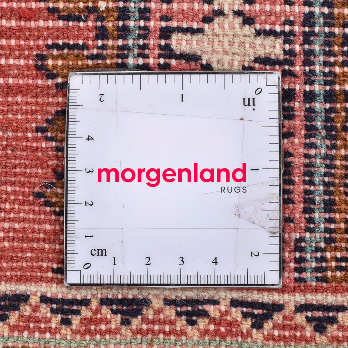 Perski dywan - Nomadyczny - 107 x 76 cm - czerwony