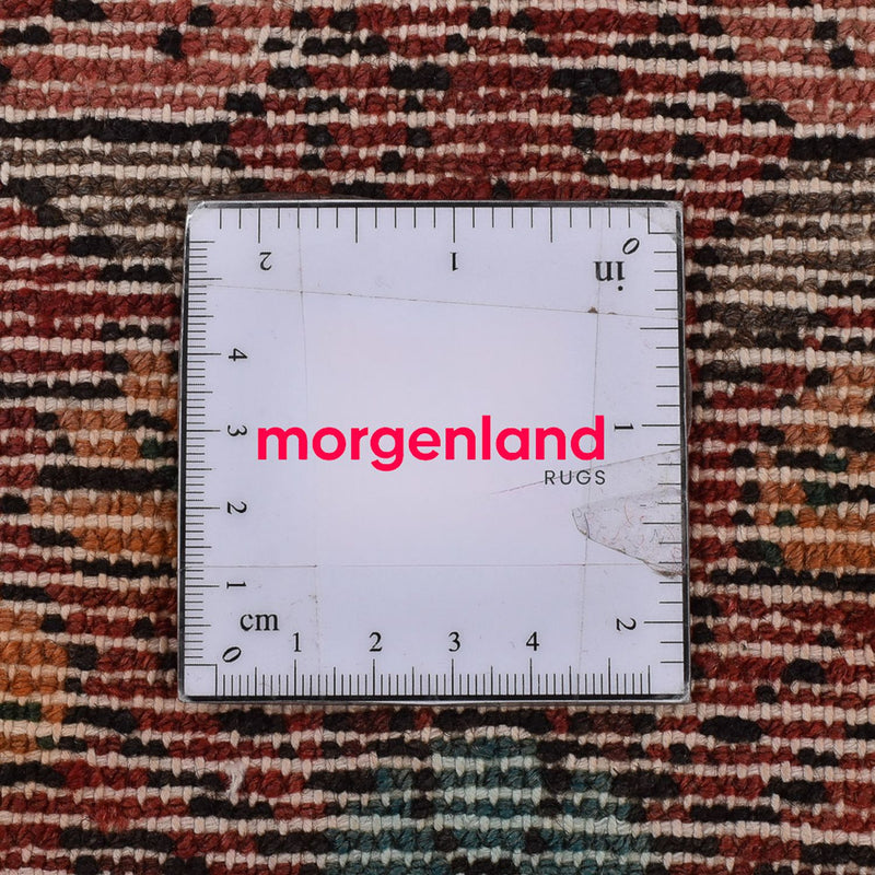 Perski dywan - Nomadyczny - 153 x 75 cm - czerwony