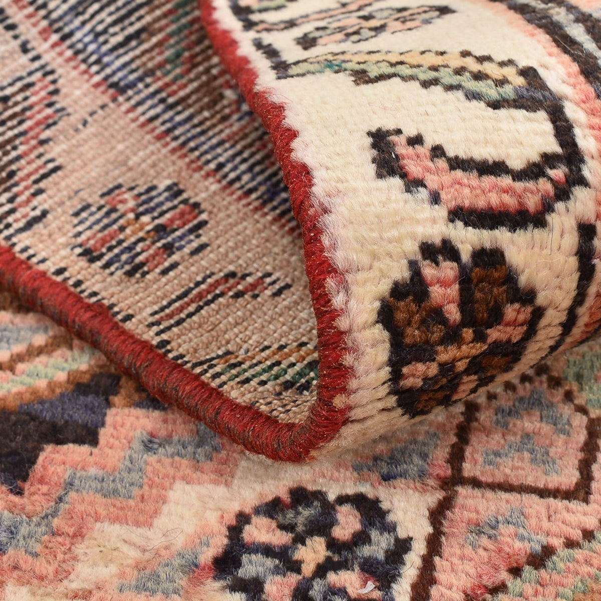 Perski dywan - Nomadyczny - 120 x 70 cm - jasny beż