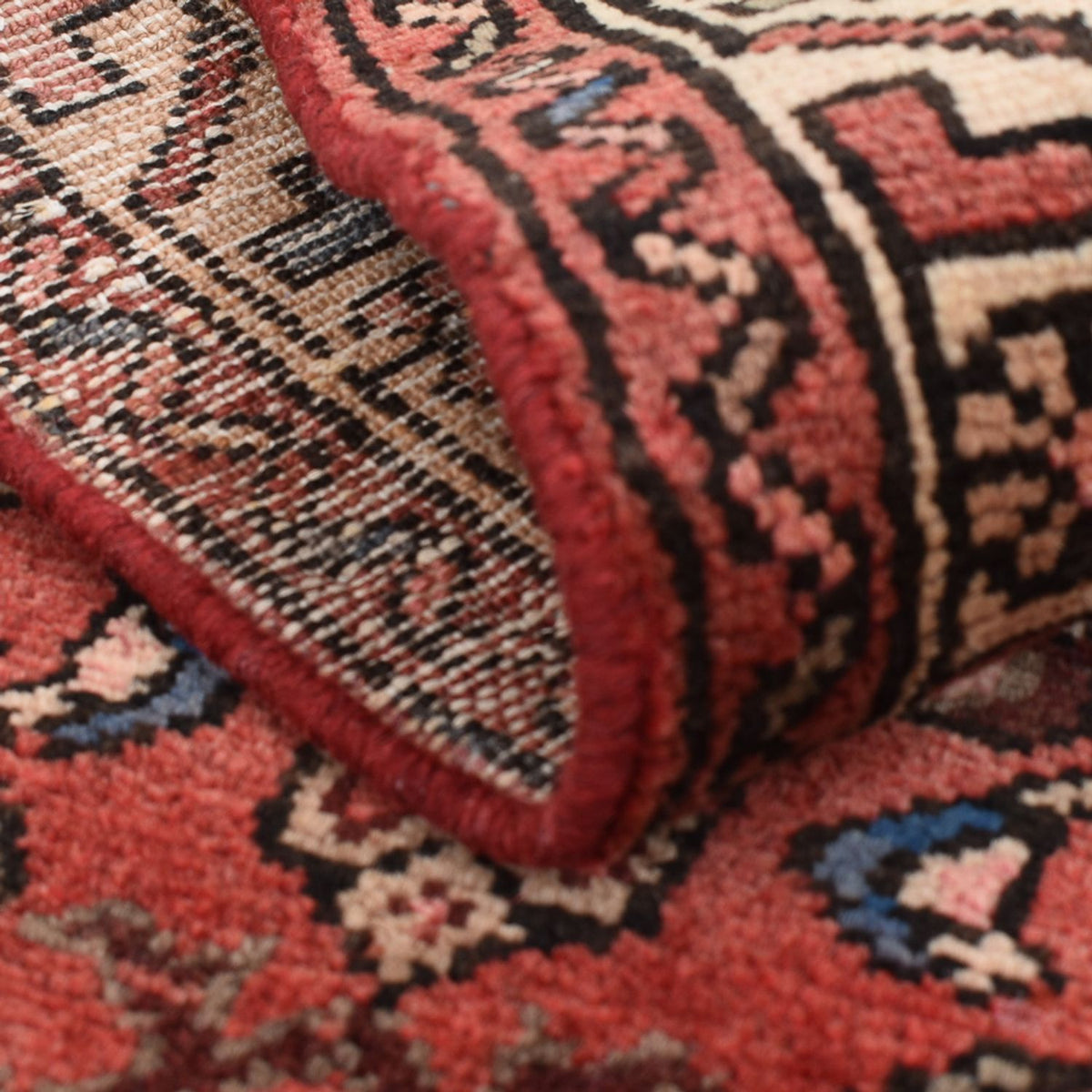 Perski dywan - Nomadyczny - 106 x 67 cm - jasna czerwień