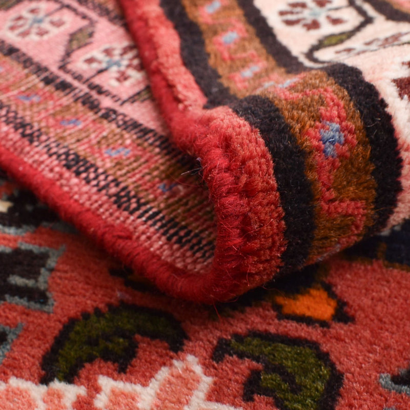 Perski dywan - Nomadyczny - 136 x 76 cm - ciemna czerwień